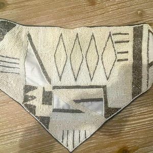 Beth Ladd beaded collar necklace (never worn)